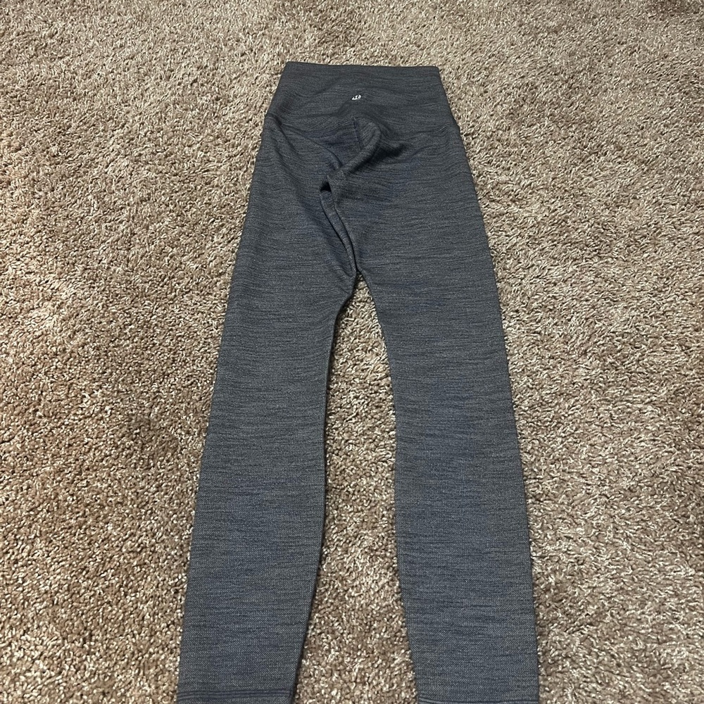 lululemon athletica Dark Heather Gray Leggings